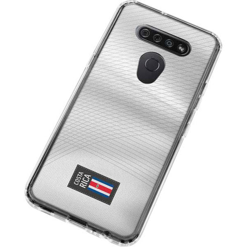 Costa Rica Soccer Flag LG K51/Q51 Clear Case